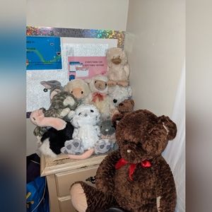 HUGE Plushie lot, 12 stuffed animals of various sizes